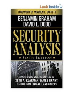 Benjamin Graham 和 David Dodd 的证券分析
